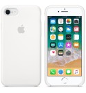 Apple iPhone 8 / 7 Silikon Case - Weiß