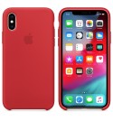 Apple iPhone XS Silikon Case - (PRODUCT) RED