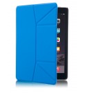iMummy The Spider - PU Multiwinkelcase für iPad Air (Modell 2014) blau