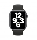 Apple Watch SE Aluminium 44mm SpaceGrau (Sportarmband schwarz)