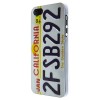 SKILLFWD Car Plate Hard Case iPhone 5 - California